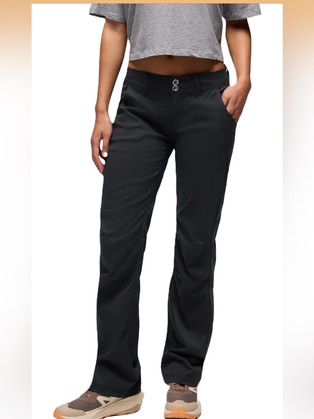 prAna Womens Halle Pant 8R. 2997/bb11-10:v